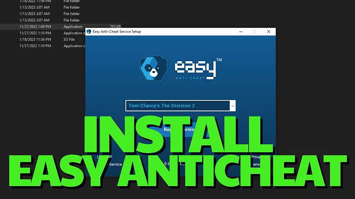 How to download and Install Easy AntiCheat (Windows 10/11) - EASY AND FAST ✅🎮