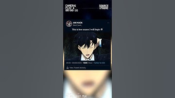 The Beginning of Solo Leveling season 3 💀☠️ ll Solo Leveling