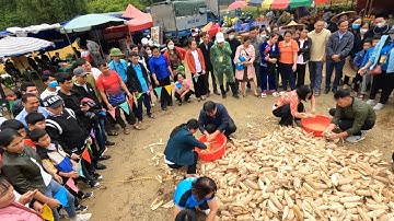 Cuộc thi có 1-0-2 tại Lễ hội Du lịch Thác Bản Giốc. Thi Tẽ Ngô thật thú vị, vui nhộn. Trùng Khánh