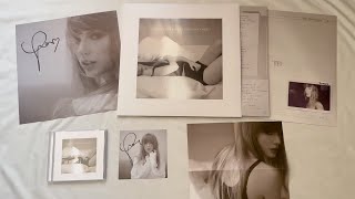 Taylor Swift - Signed The Tortured Poets Department Vinyl & CD Unboxing
