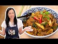 Curry Glass Noodle Stir Fry Recipe แกงโฮะ (Gaeng Ho) - Hot Thai Kitchen