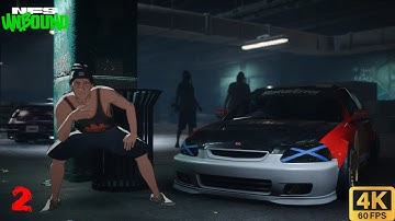 NEED FOR SPEED UNBOUND - Gameplay Walkthrough - Part 2 (FULL GAME) - No Commentary - 4K 60FPS