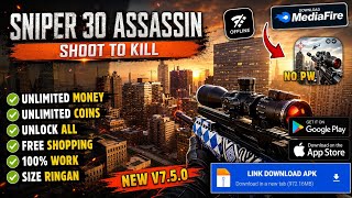 Sniper 3D Mod Apk v7.5.0 Terbaru 2026 Unlimited Money - Game Android Sniper Terbaik Grafis HD screenshot 4