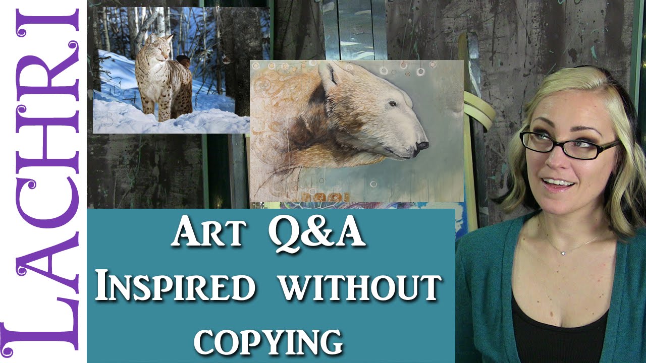 ⁣Art Q&A being inspired by other artists, but not copying w/ Lachri