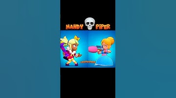What if Piper AND Mandy🤫💀 #brawlstars #Piper #mandy