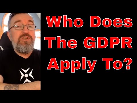 Video: Da li se GDPR primjenjuje na aplikacije?