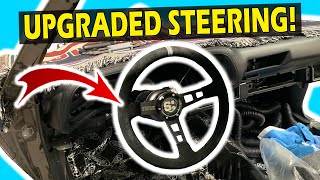 Steering Upgrade Grant 3 Bolt to 6 Bolt Conversion with Horn