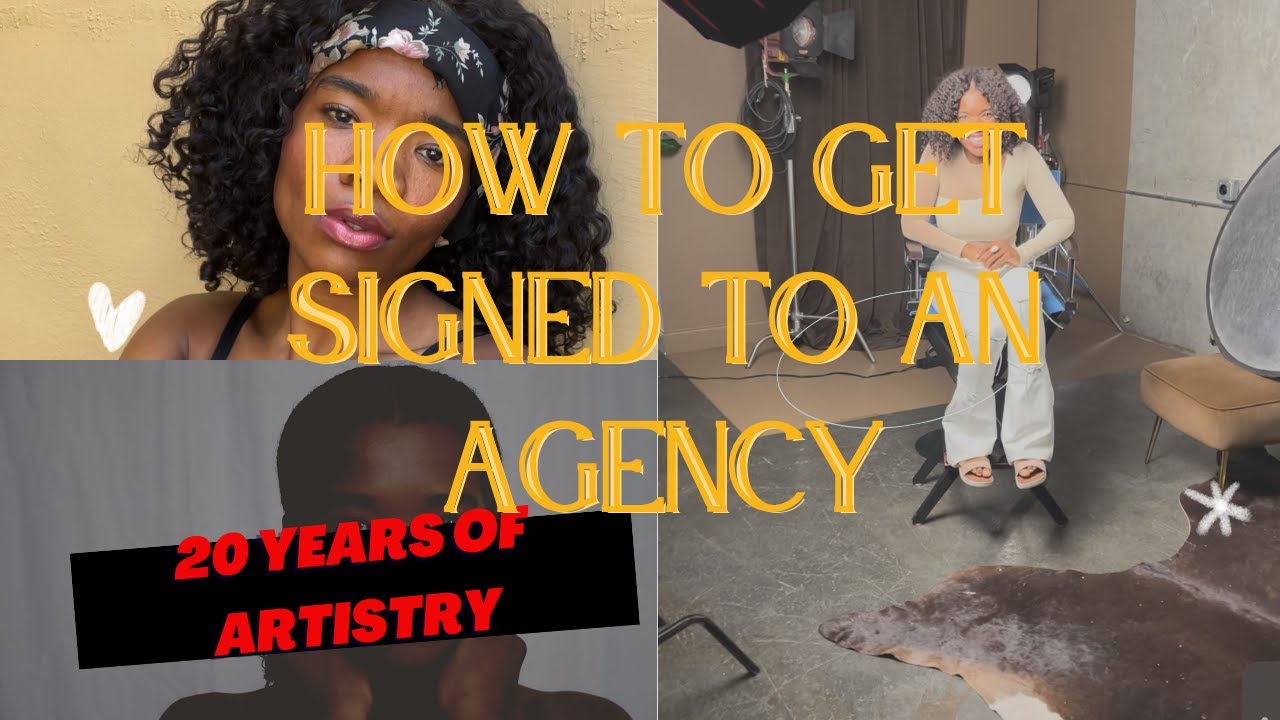 HOW TO GET SIGNED TO A TALENT AGENCY| HOW I STARTED! *for singer, actor ...