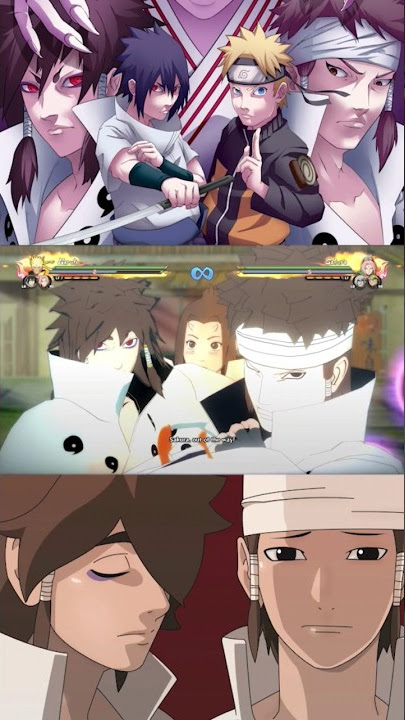 KEKUATAN PENUH OTSUTSUKI ASHURA,INDRA & ASHURI #shorts #naruto #otsutsuki