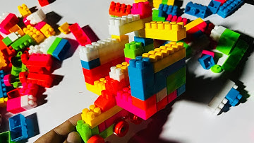 Satisfying DIY / tractor ASMR building Blocks Lego blocks relaxation #asmr #satisfying #lego