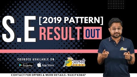 S.E. 2019 PATTERN RESULTS DECLARED | IMPORTANT THINGS TO KNOW | #SPPU | Aalsi Engineer | Rounak Sir