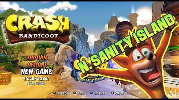Crash Bandicoot N. Sane Trilogy : Gameplay #1 - (N. Sanity Island)