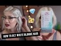 How To Get White Blonde Hair With Wella T18 Toner | Btwsam