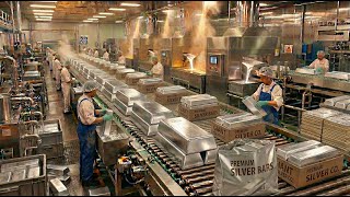 How Silver Jewelry is Made: Satisfying 925 Sterling Factory Production Line