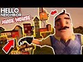 The Neighbor’s *NEW* HUGE 100 ROOM HOUSE!?!? | Hello Neighbor Gameplay (Mods)