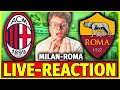 Live Reaction to Milan vs. Roma ⚽ | Sickwolf Breaks Down the Match