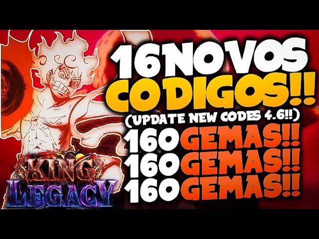 LANÇOU!! 14 NOVOS *EXCLUSIVOS* CODES SECRETOS no KING LEGACY