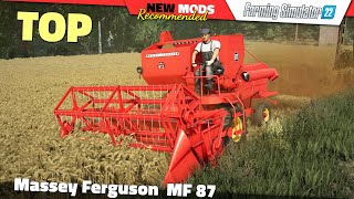 FS22 | Massey Ferguson MF 87 - Farming Simulator 22 New Mods Review 2K60