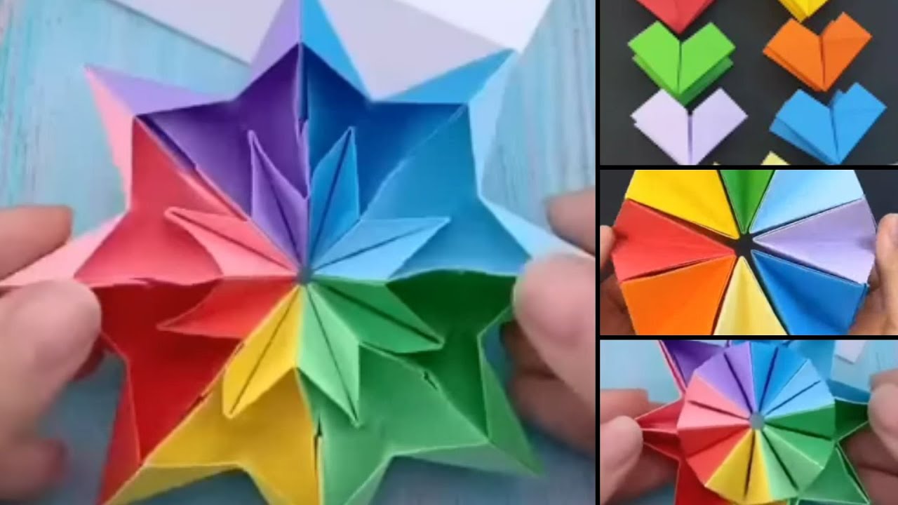 Make Your Own Rainbow Paper Toy Antistress Transformer Paper Puzzle make-your-own-rainbow-paper-toy-antistress-transformer-paper-puzzle