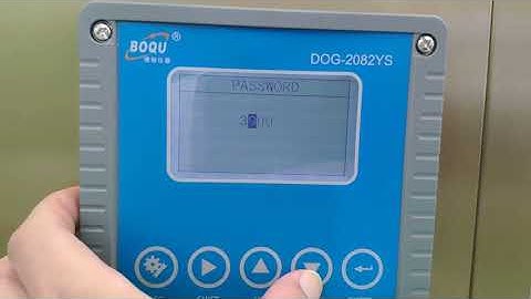 BOQU Instrument DOG-2082YS Digital Optical Dissolved Oxygen Meter Video