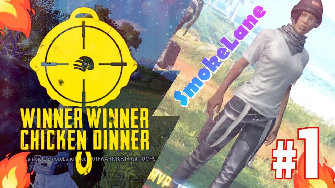 PUBG Mobile: Epic Chicken Dinner End Circle with SmokeLane - YouTube