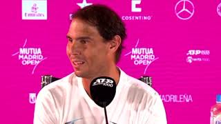 Tennis - Madrid 2024 - Rafael Nadal : "I still have to be careful not to hurt myself..."