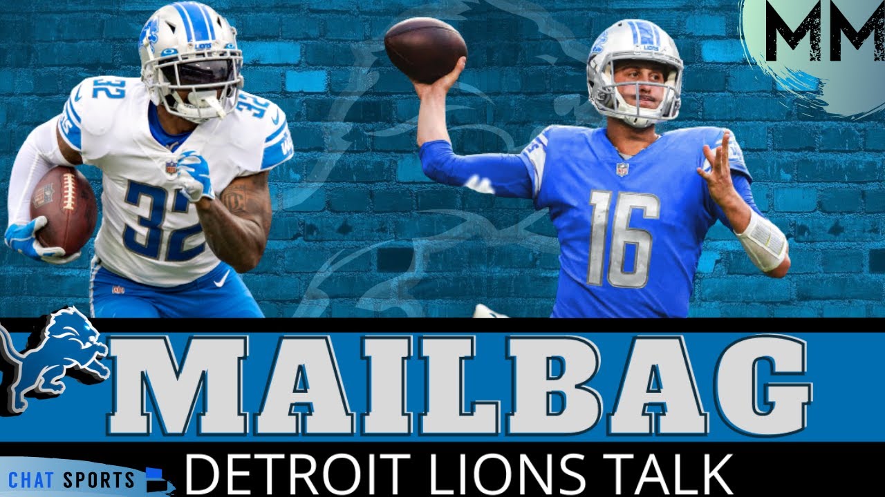 Detroit Lions Mailbag: Start Derrick Barnes, Jared Goff On Monday Night Football, And T.J. Hockenson