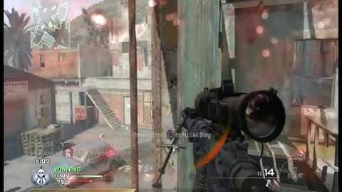 Modern Warfare 2: FFA 30-2 Intervention  on Favela w/ Commentary