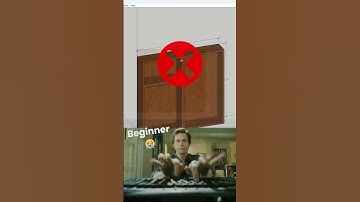 Easy Wardrobe Design in SketchUp | Beginner vs Pro using 1001BIT Tool 🔧🪞