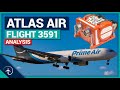 Atlas Air 3591 CRASH outside Houston - NTSB animation explained.