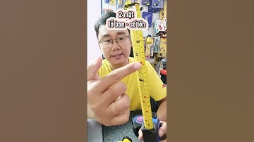 Thước kéo bọc cao su 2 mặt Kingblue có chế độ AUTO-LOCK cao cấp #kingblue #thuockeo #thuocmet2mat