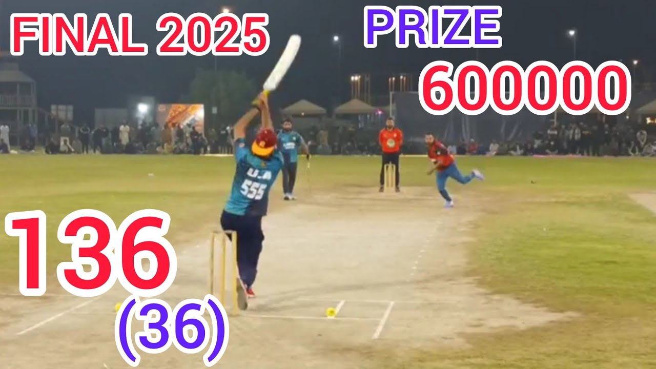 Big Final DHA Multan Tamour Mirza Vs Usama Ali 136 Runs Need 36 Balls ...