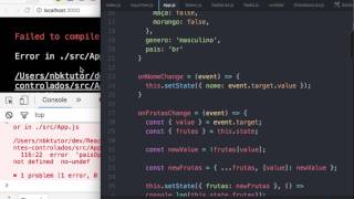 0007-22 React: Componentes Controlados [Select]