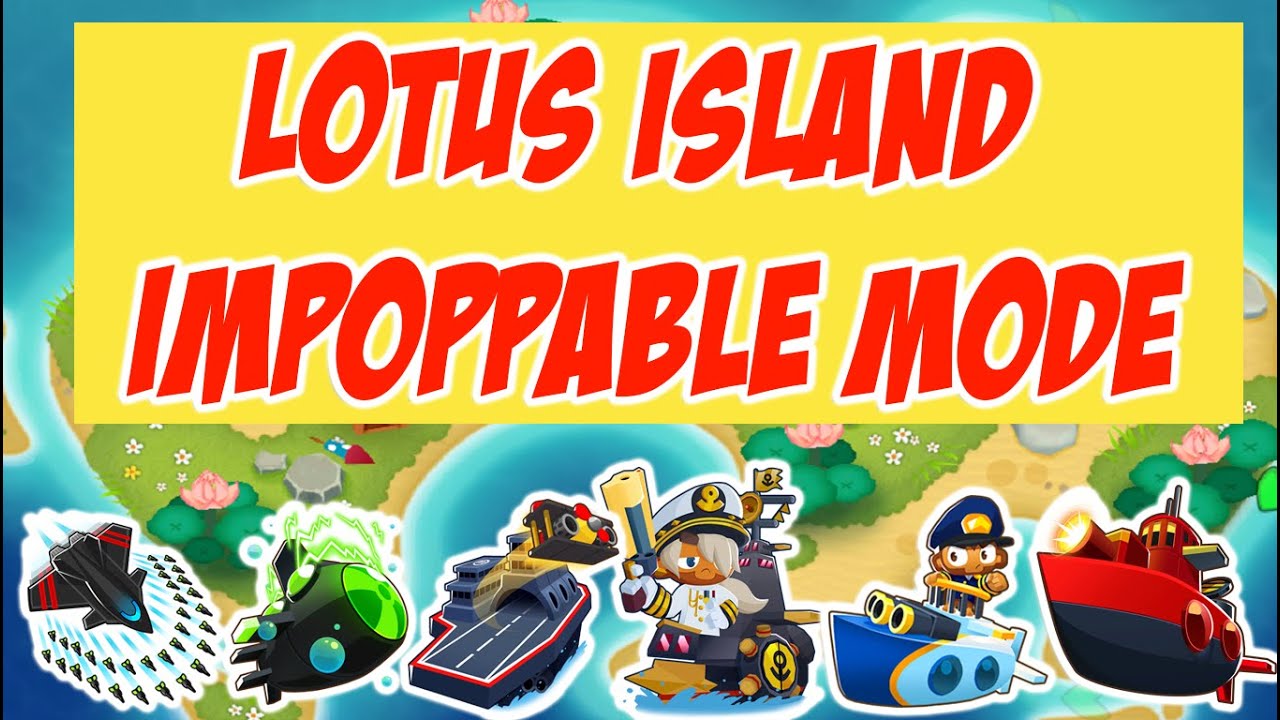Bloons TD 6 Gameplay Walkthrough Lotus Island Impoppable Mode! 14