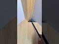 Smart Trick to Measure Wood Corners #woodworking #carpentry #woodworkingtips #shorts
