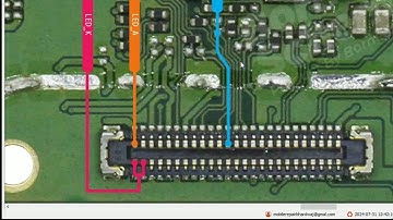 INFINIX SMART 6 (x6511) Lcd Light Repair Solution Diagram