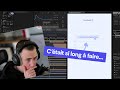 30 min de travail pour 2 sec d'animation... (Montage d'un Reel)