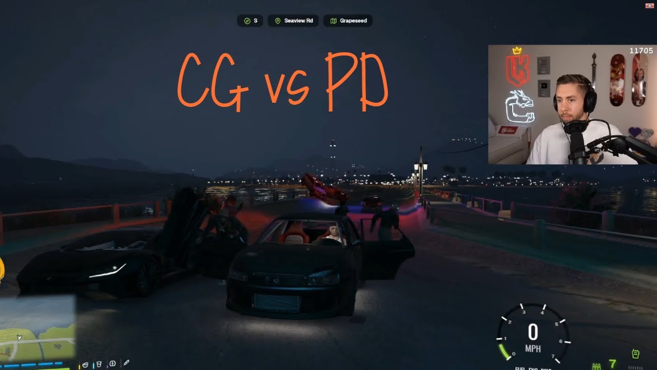 CG get into CRAZY  Shootout with the PD After Fail kidnapping ProdigyRP (Multi Pov)