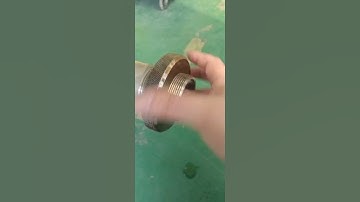 Thread gauge test the pipe  thread