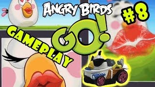 Let's Play Angry Birds Go: Pt. 8 - Money Tips (No Hacks Cheats Mods) Dad & Daughter Gameplay screenshot 4