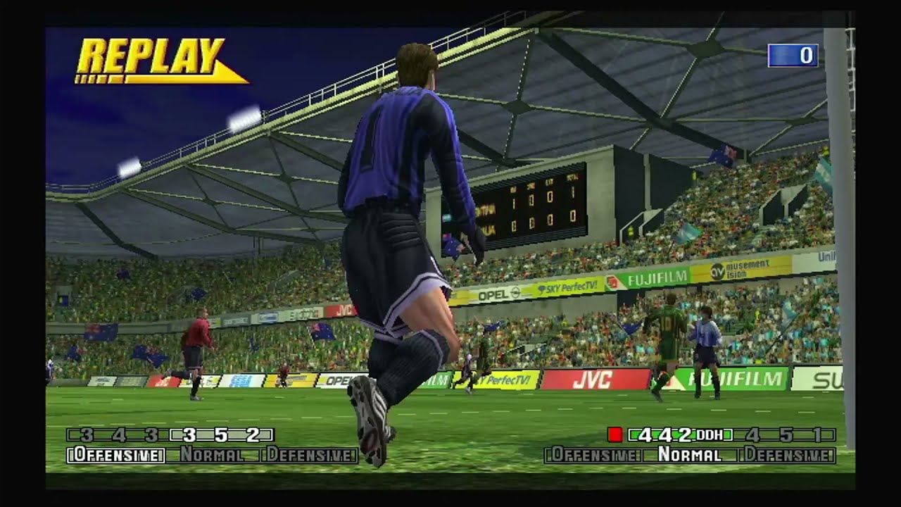 Virtua Striker 02 Gamecube Wii U Injection Gameplay Youtube