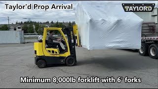 How To Unload And Assemble - Taylord Prop (Series 12)
