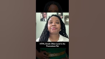 Your Pretty HTML Emails Are Landing In Promotions Or Spam #emailmarketing #shorts #expertadvice