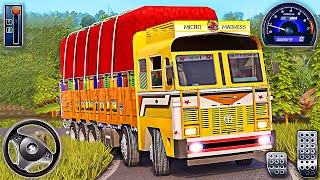 Offroad Indian Truck Driving Simulator - Uphill Cargo Truck Driver Game | Android Gameplay screenshot 5