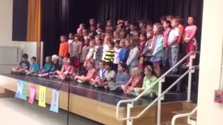 First grade volunteer song