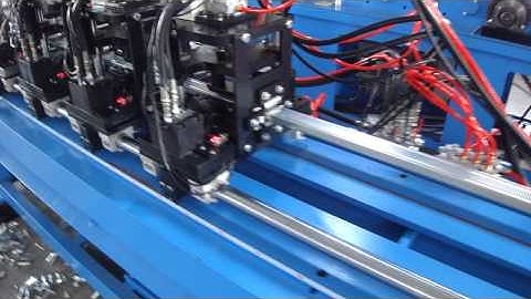 Header/Outer Frame Rolling & Forming Machine (Pocket Filter Bag/HEPA Filter)