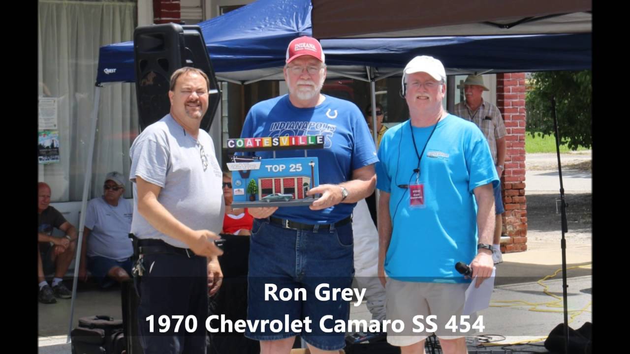 Coatesville, Indiana 2016 Car Show Awards YouTube
