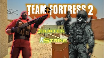 Cs 1.6 Team fortress 2+random ( Weapon Pack and Player Models (Android/PC)