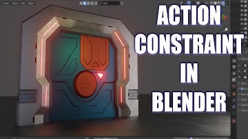 Action Constraint in BLENDER