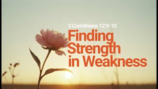 Celebrity Transformative Grace: Finding Strength in Weakness | 2 Corinthians 12:9-10 Explained Net Worth